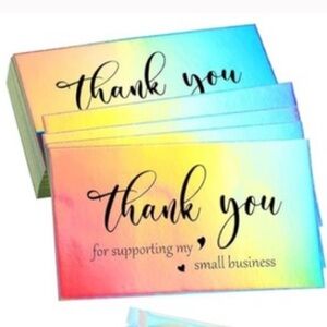 25ct thank you cards
